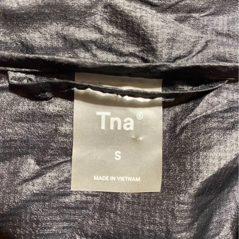 Aritzia Tna Eagle Rock Jacket Pockets Zippers Black Cargo Utility Size Small - Picture 13 of 14